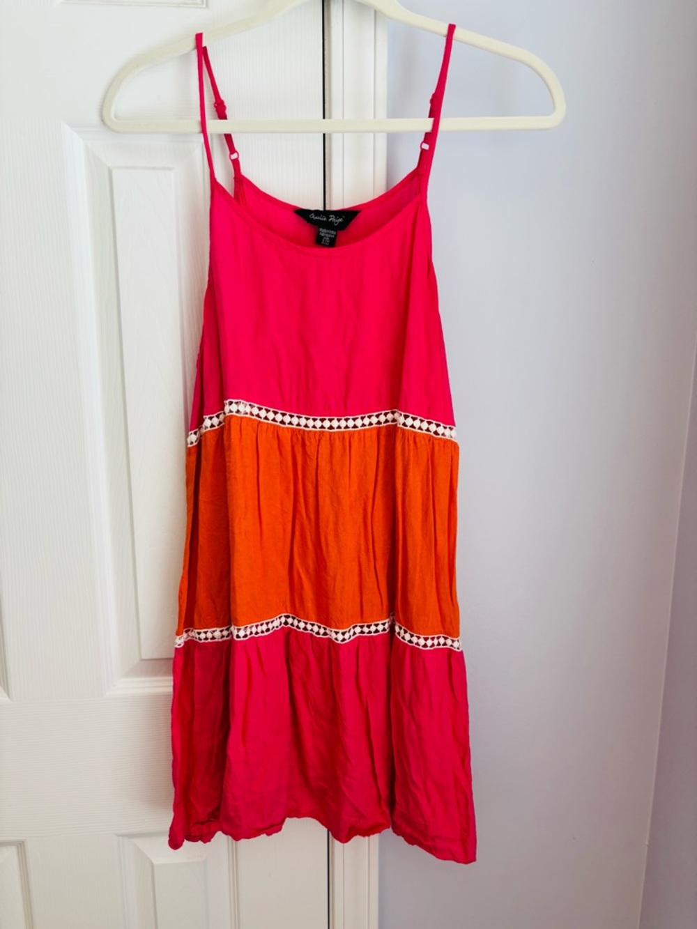 Charlie Paige Hot Pink Sleeveless Top